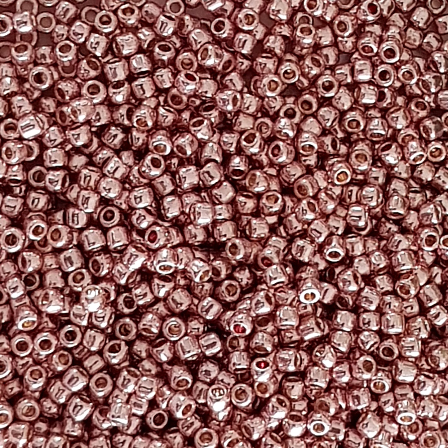 11/0 TR-PF552 Sweet Blush Galvanized Permanent Finish 10g/30g Round Toho Seed Beads - Beading Supply