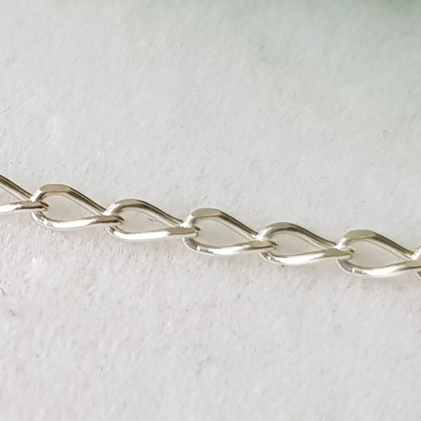 Sterling Silver Diamond-Cut Curb Chain Finished Necklace