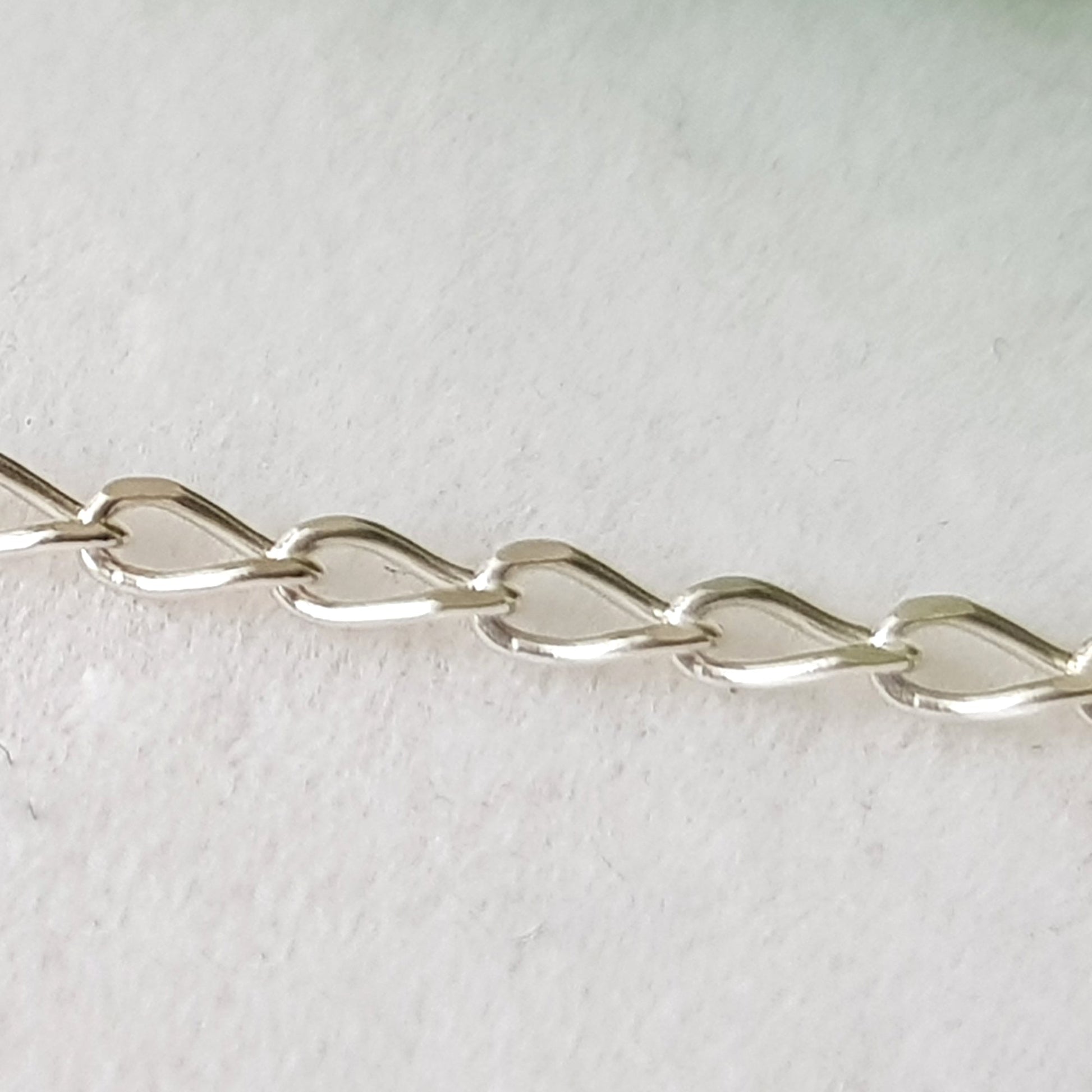 Sterling Silver Diamond-Cut Curb Chain Finished Necklace