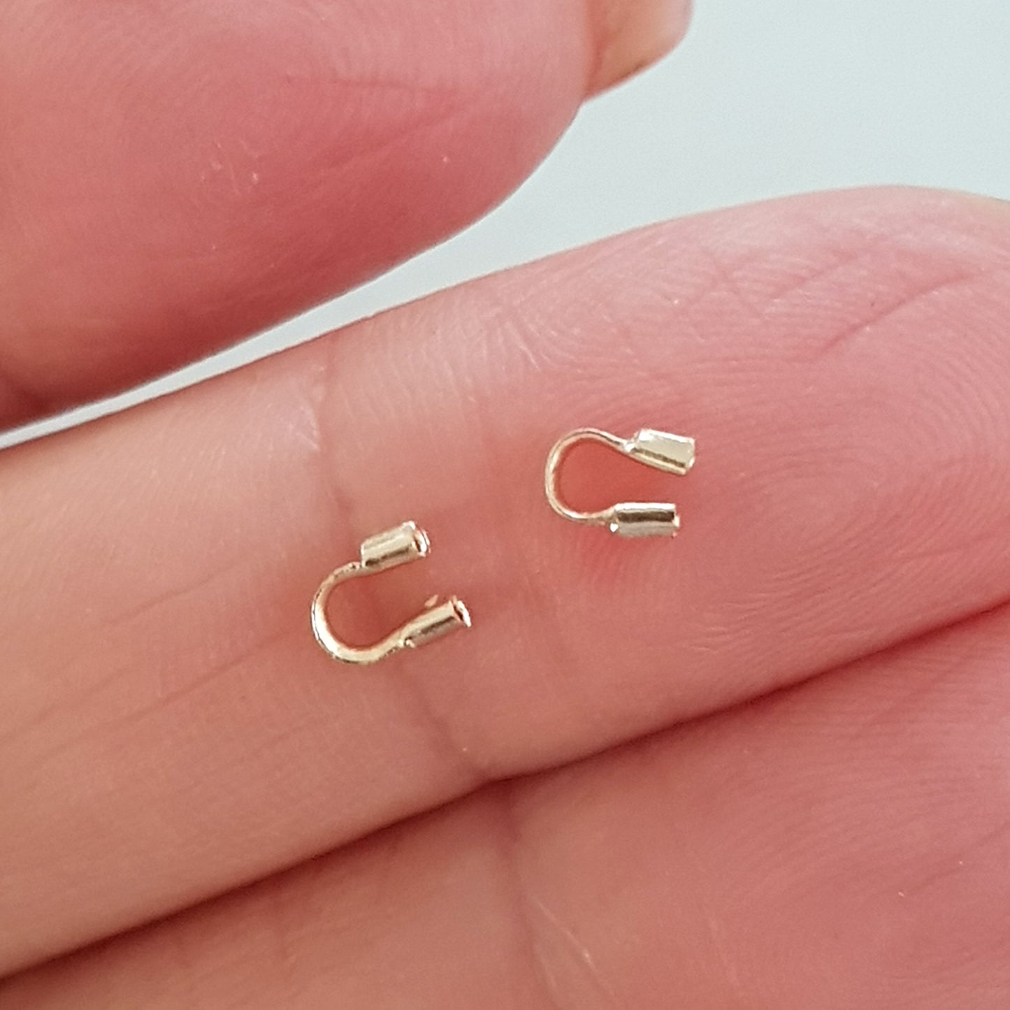 14k Gold Filled Wire Guardian – U-Shape Wire Protector | GF-WG | Beading Essentials