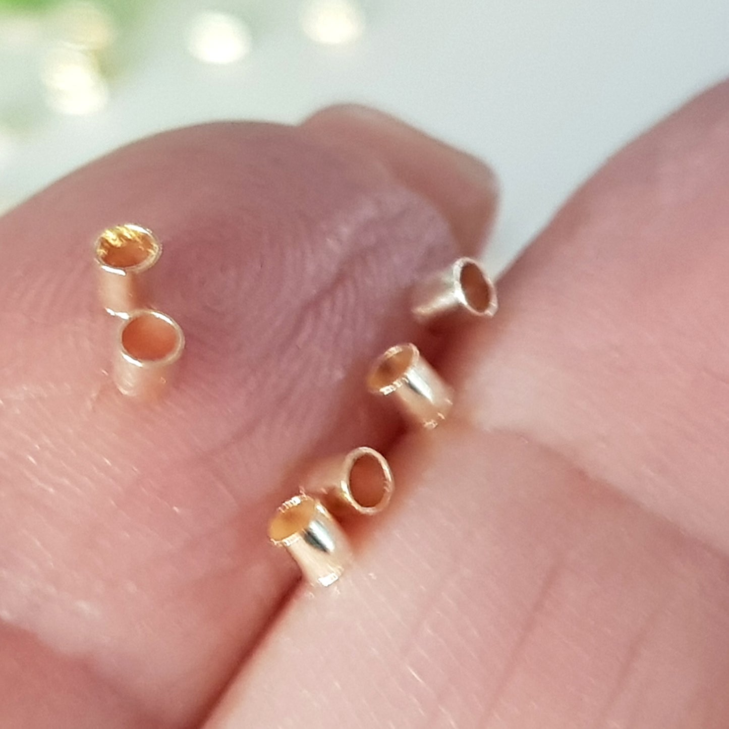 Crimp Beads High Quality Gold Filled 14k | GF-CB | Beading Essentials
