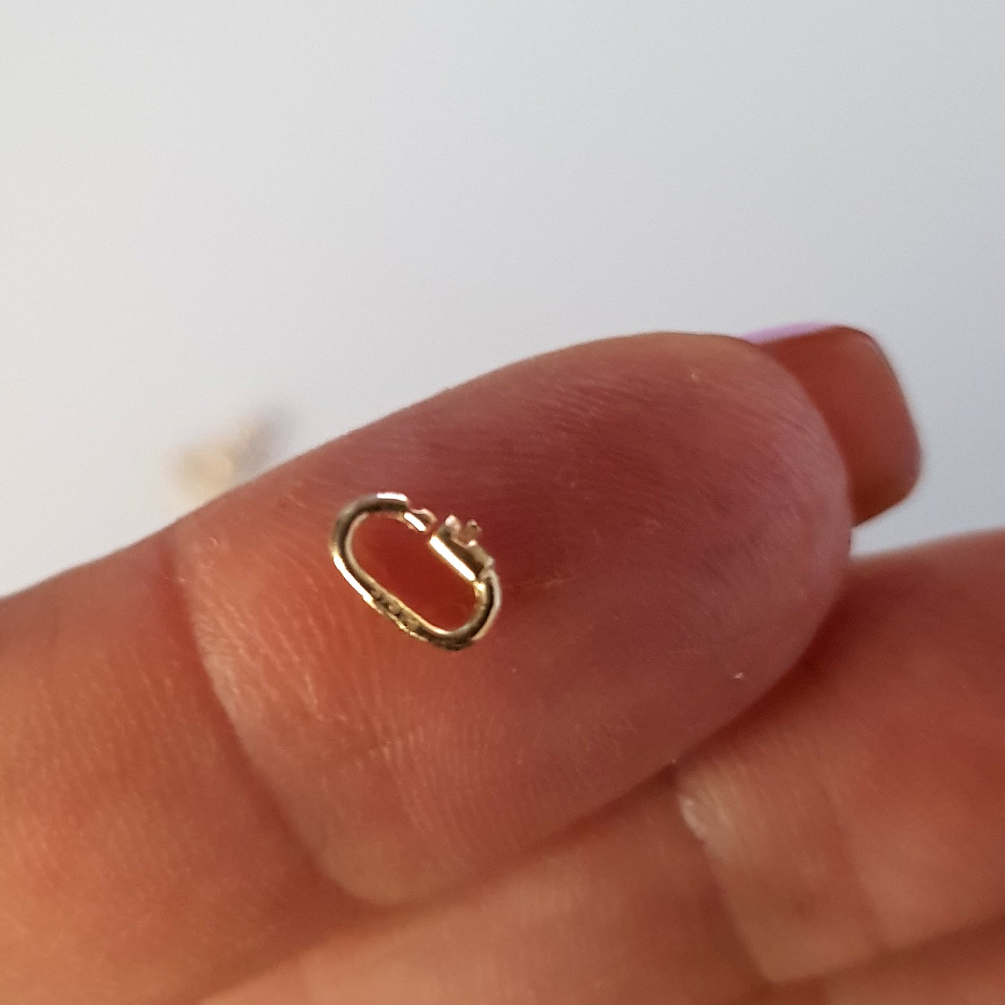 Jump Rings - Lock Jump Ring in 9ct and 925| YG9-LCK-JR | Secure Jewellery Findings
