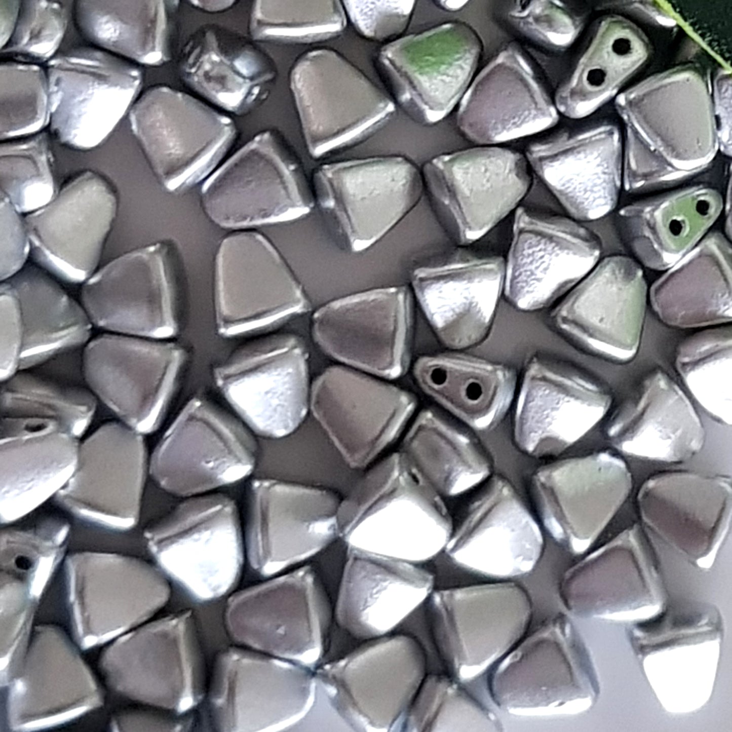 Nib-Bit by Matubo - Metallic Silver Matte -10g packs | NB-K0170 | Beading Supply