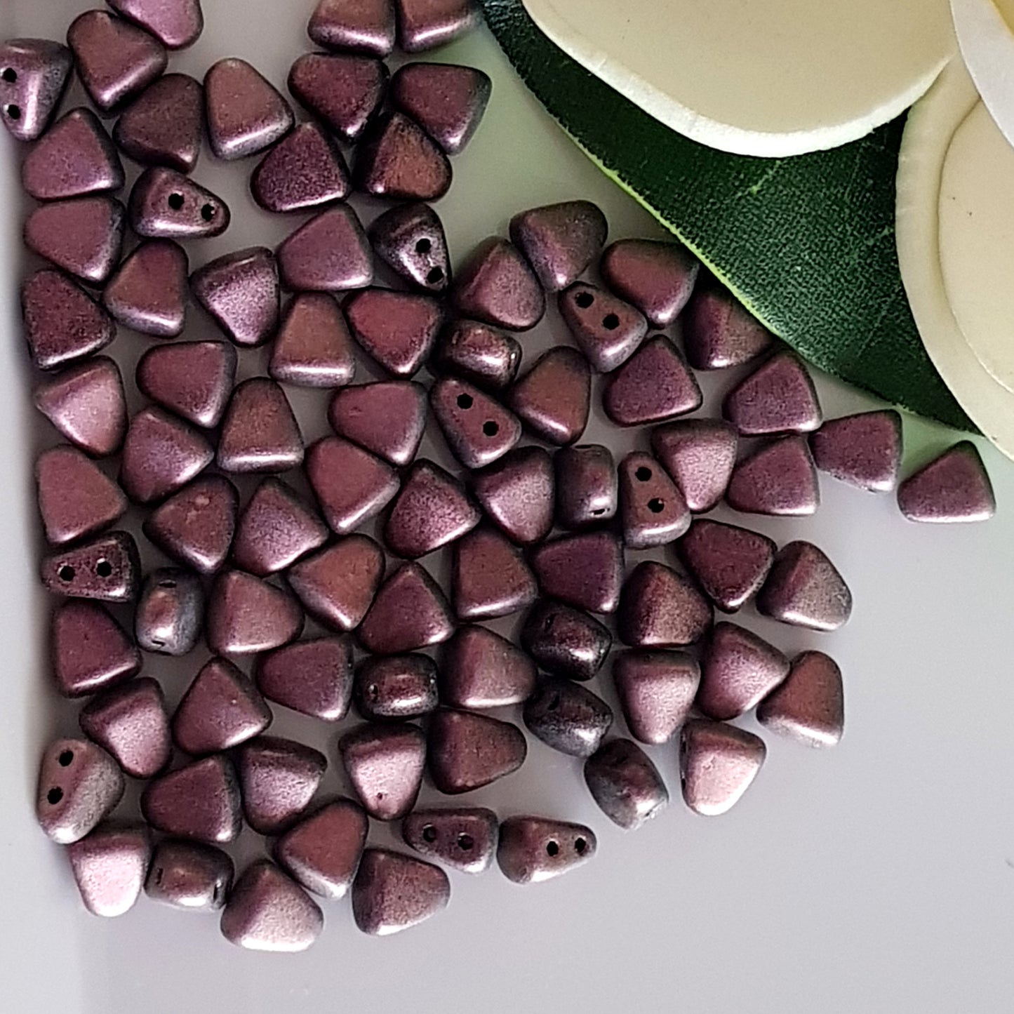 Nib-Bit by Matubo -Pink Olive Polychrome -10g packs | NB-94106 | Beading Supply
