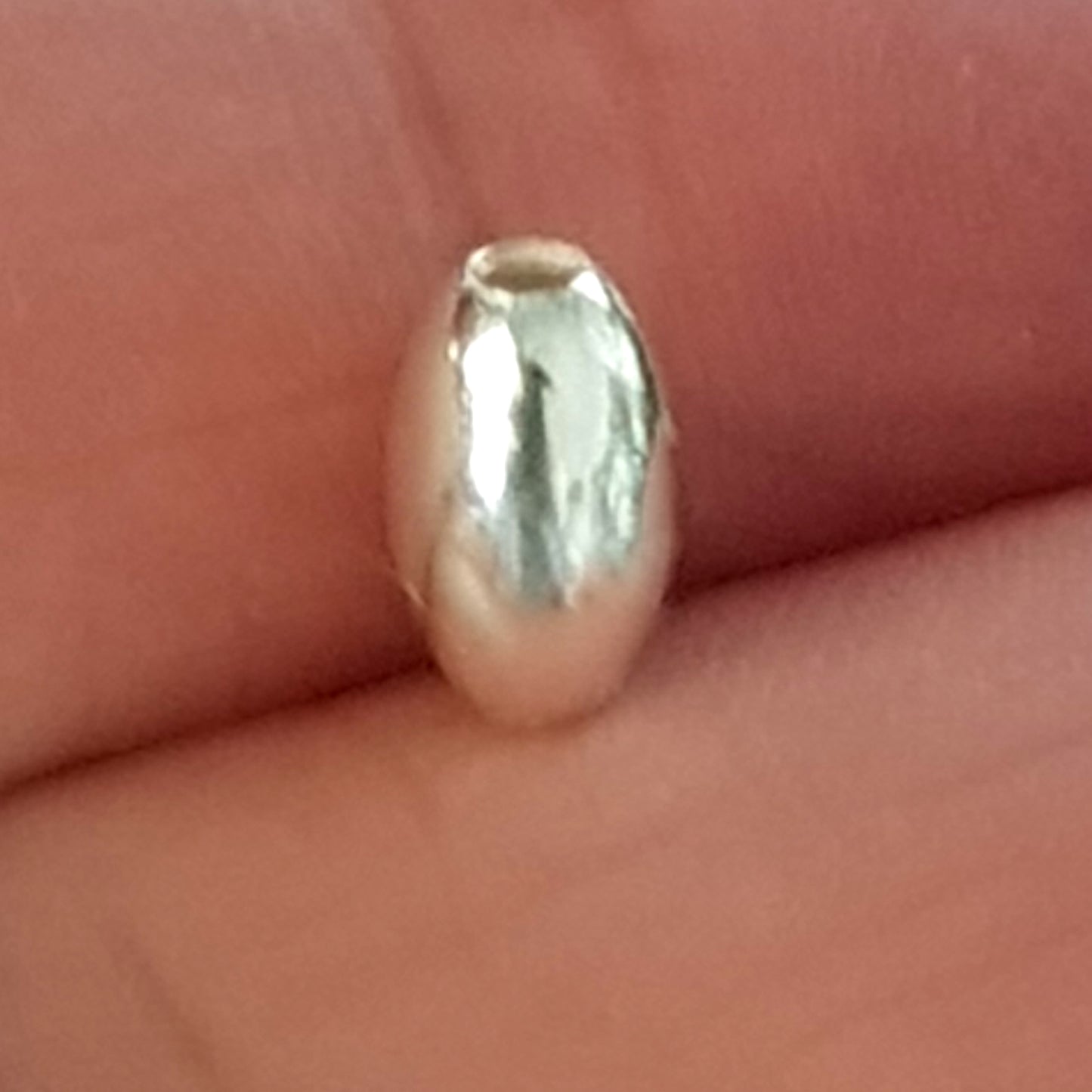 Genuine Sterling Silver 925 Polished Oval Spacer Beads – 5mm x 3mm |Sterling Silver Findings