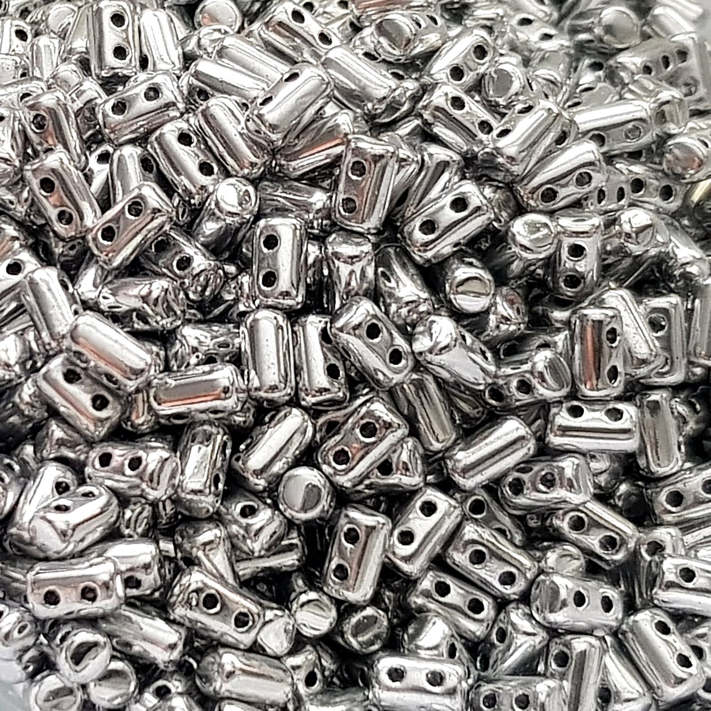 Rulla Beads by Matubo - Silver -10g packs | RB-27000 | Beading Supply