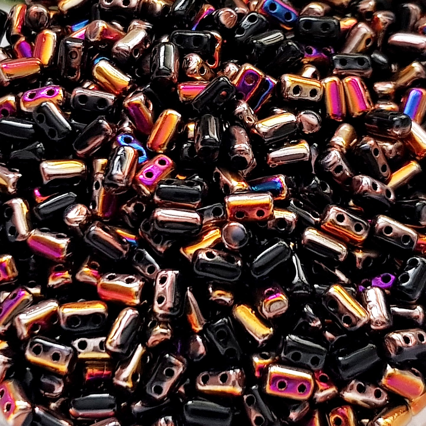 Rulla Beads by Matubo - Jet Artemis -10g packs | RB-12398 | Beading Supply