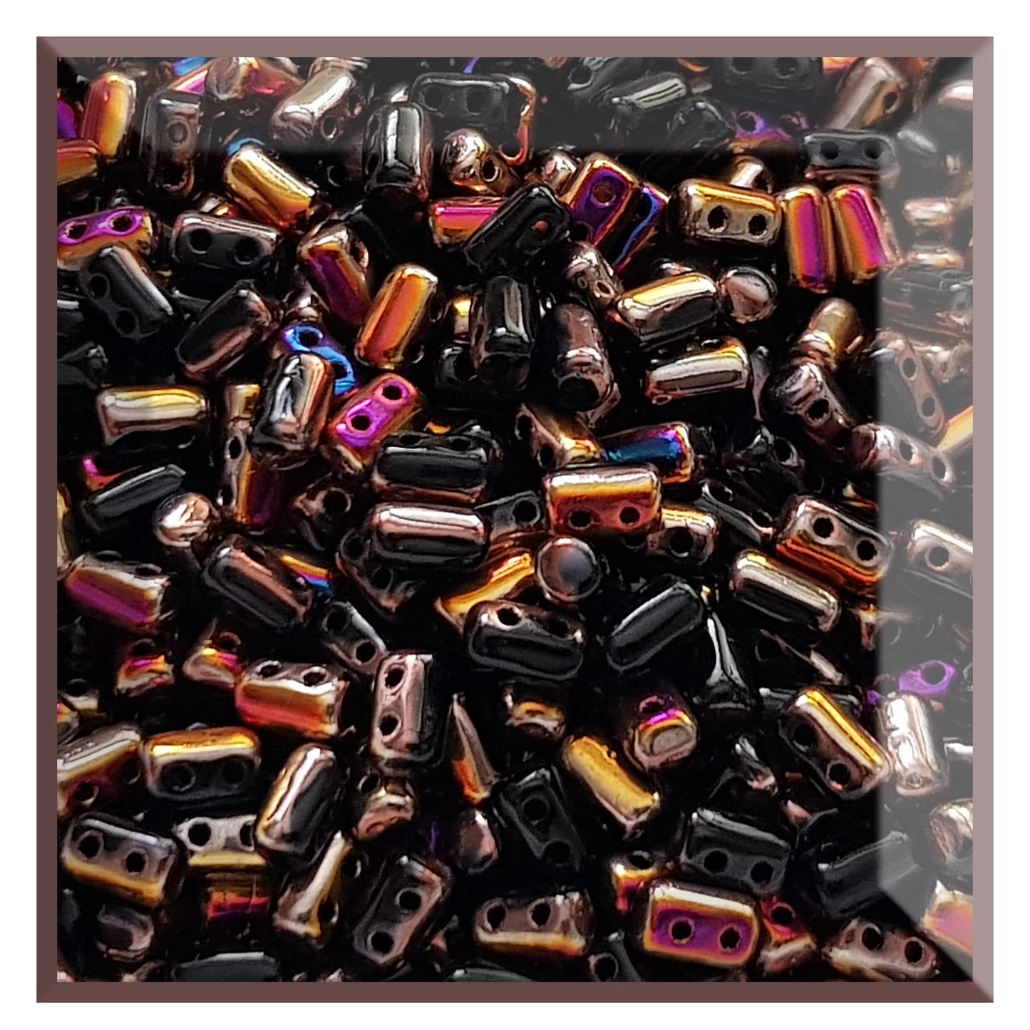 Rulla Beads by Matubo - Jet Artemis -10g packs | RB-12398 | Beading Supply