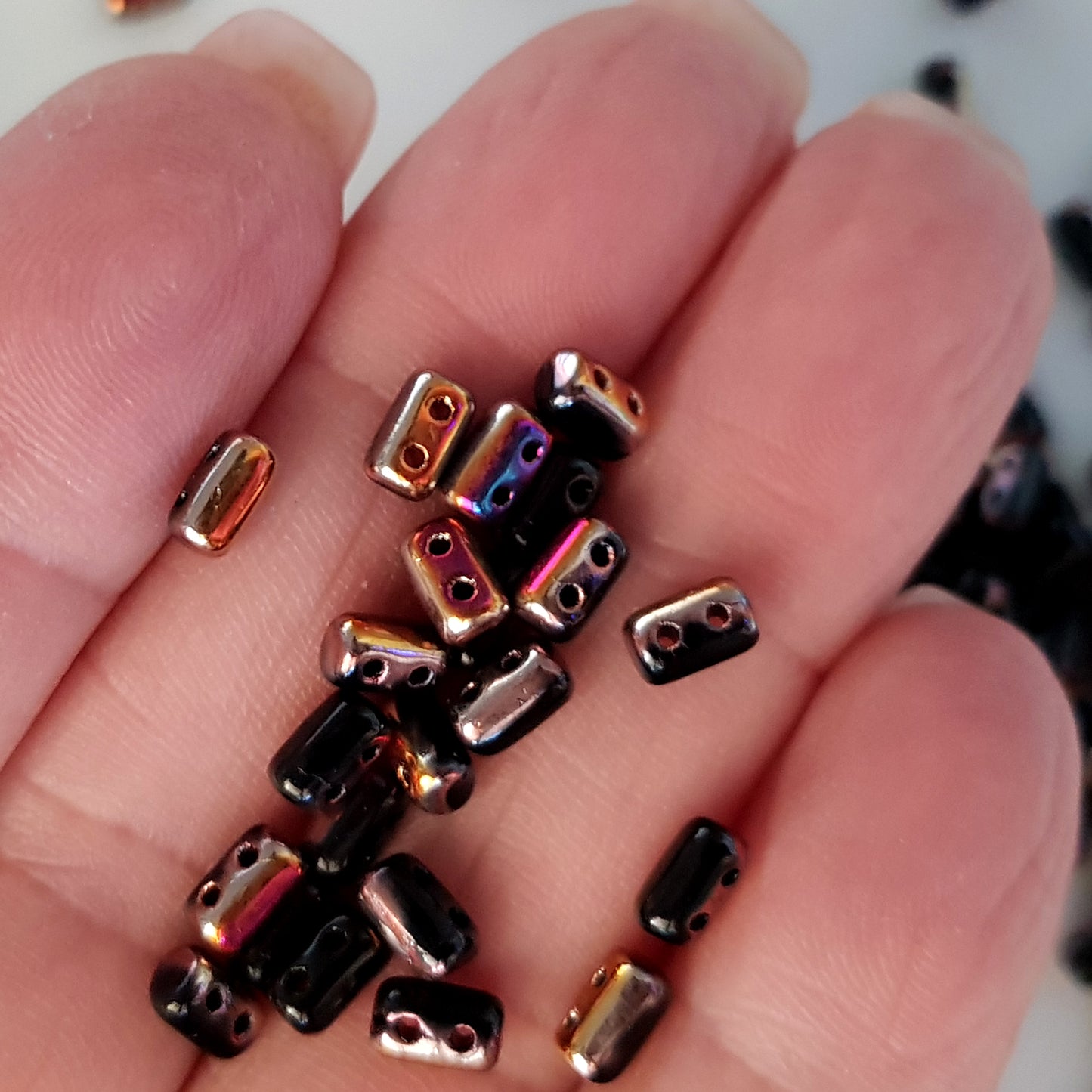 Rulla Beads by Matubo - Jet Artemis -10g packs | RB-12398 | Beading Supply