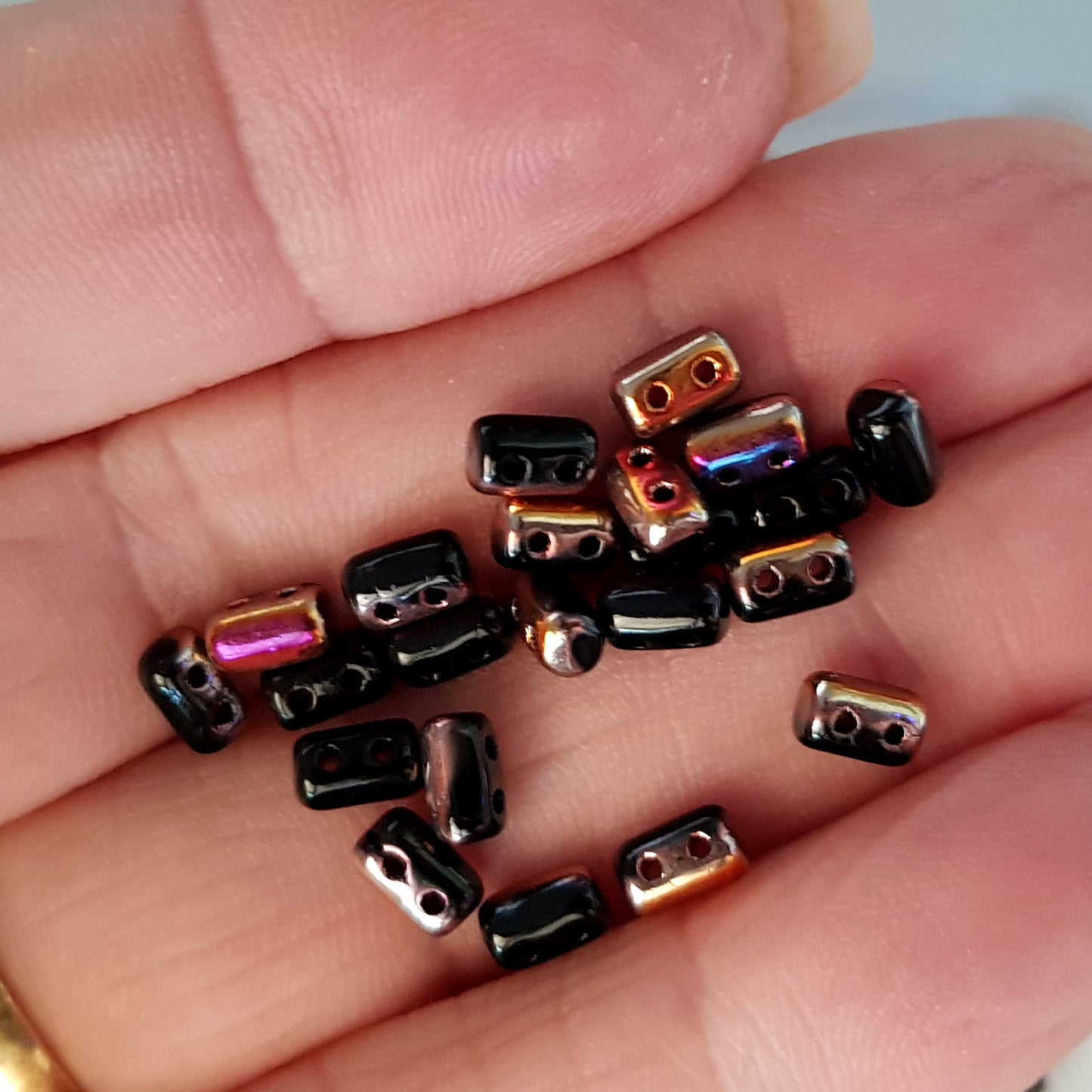 Rulla Beads by Matubo - Jet Artemis -10g packs | RB-12398 | Beading Supply