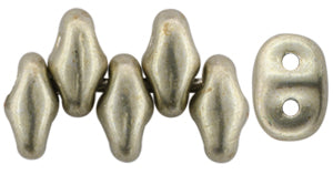 Matubo SuperDuo - CLOUD DREAM - Sueded Gold Color Trends - 10g | SD-08A05 | Beading Supply