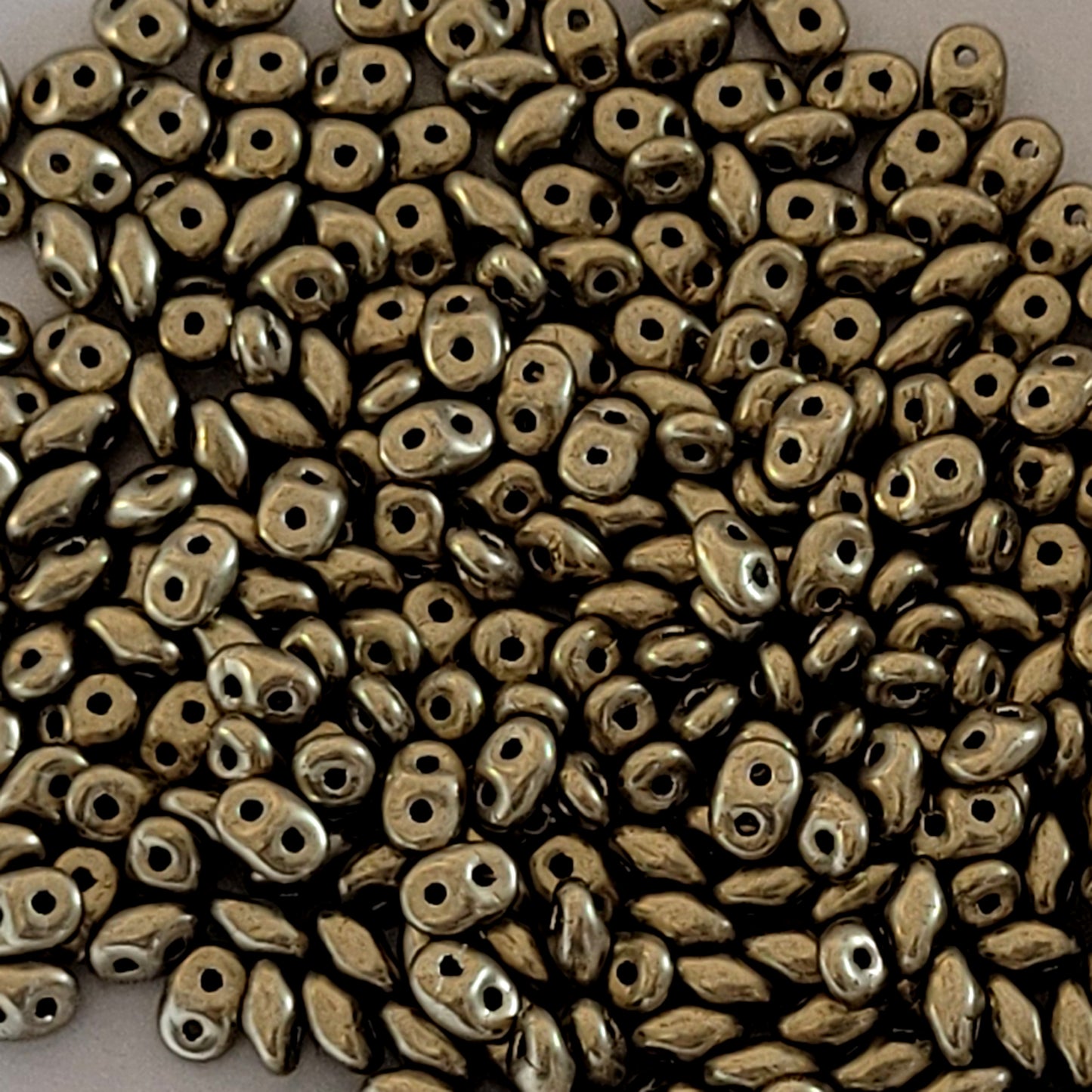 Matubo SuperDuo - CLOUD DREAM - Sueded Gold Color Trends - 10g | SD-08A05 | Beading Supply