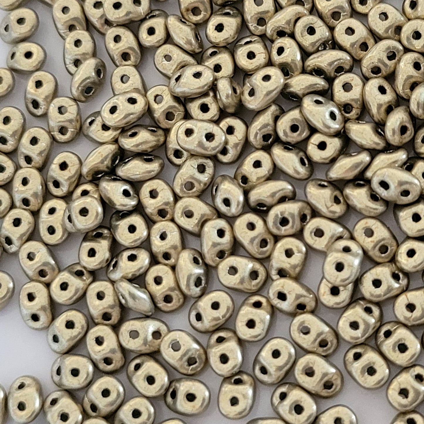 Matubo SuperDuo - CLOUD DREAM - Sueded Gold Color Trends - 10g | SD-08A05 | Beading Supply