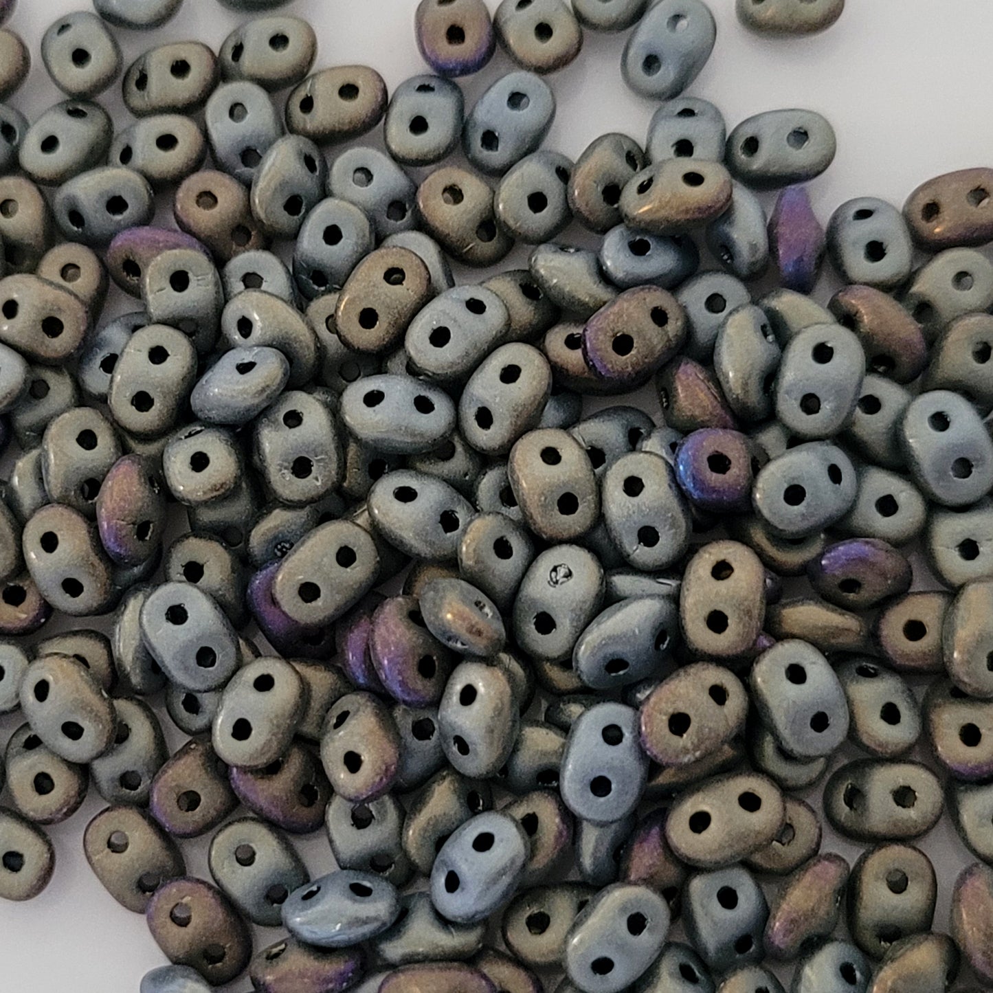 Matubo SuperDuo - IRIS BROWN - Matte 10g | SD-21115| Beading Supply