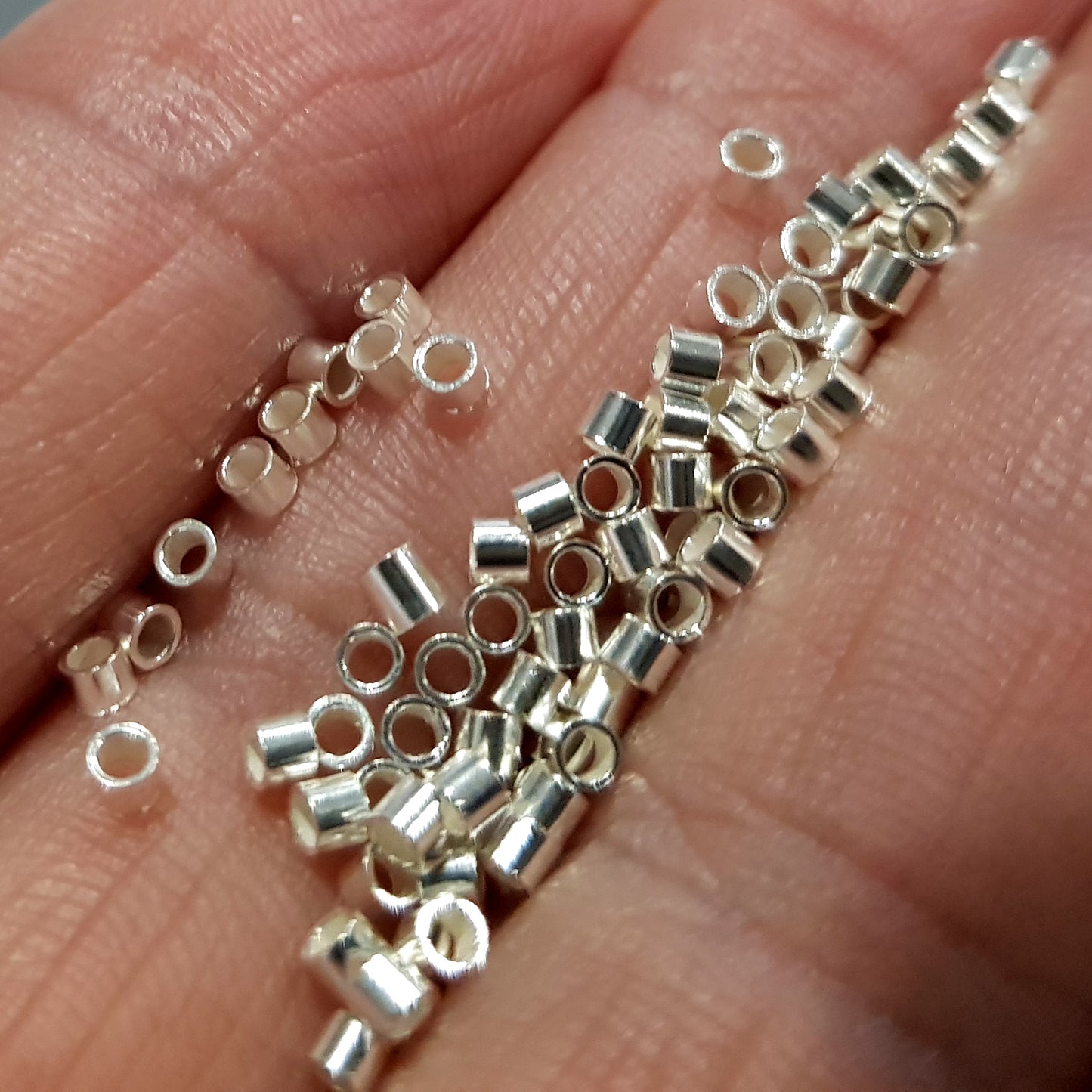 Crimp Beads High Quality Sterling Silver | SS-CB | Beading Essentials