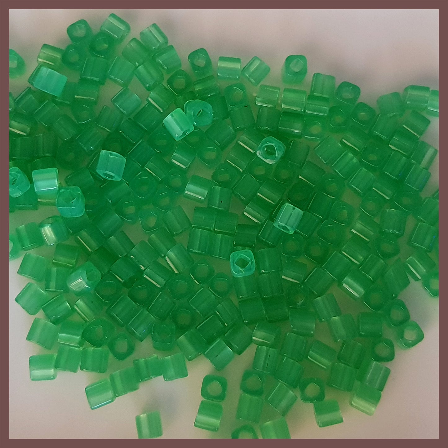 Jade Ceylon - Toho 4mm Cube Beads – Premium Japanese Glass Beads