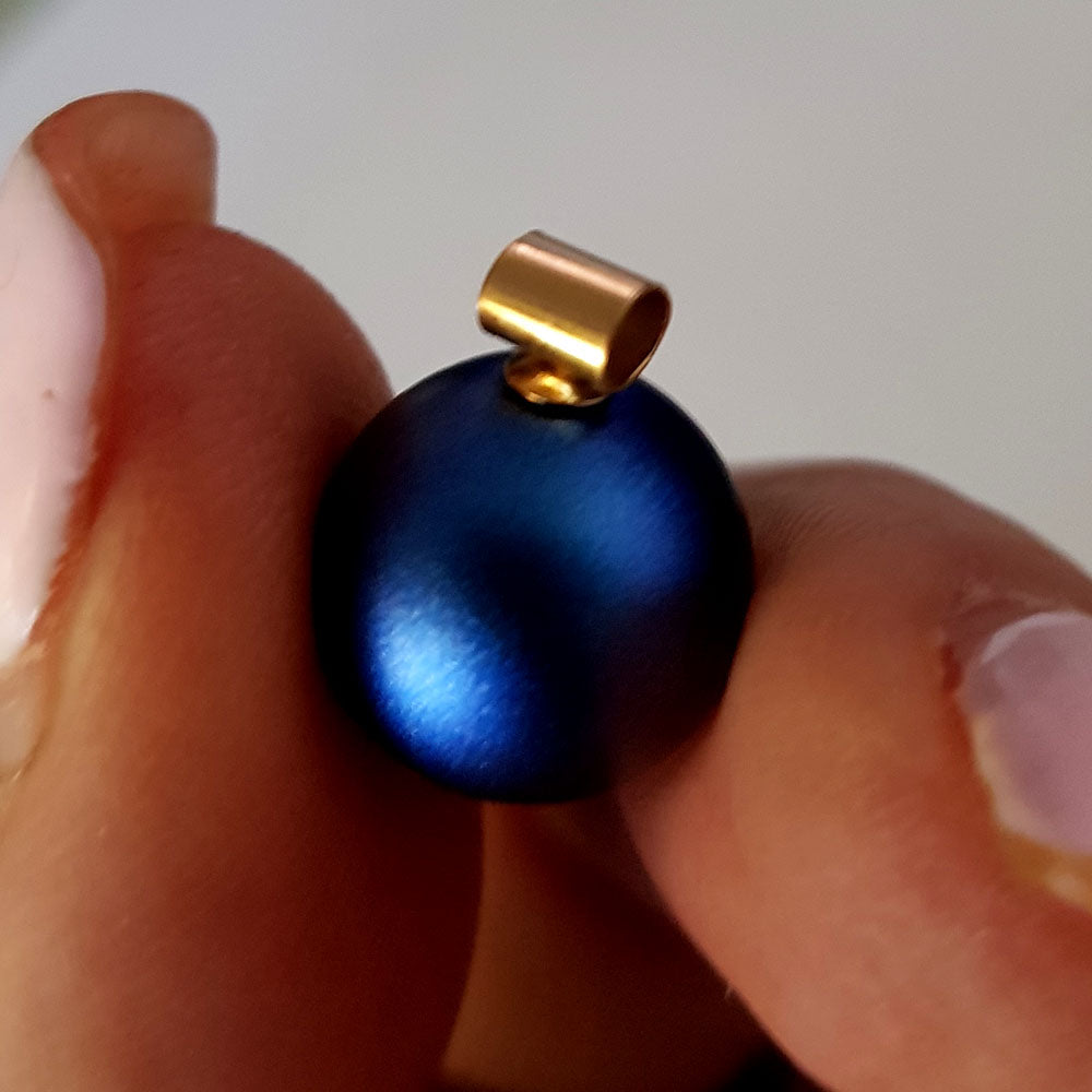 14k Gold Filled Tube Bail with Pearl Cup 3x4mm | Jewellery Making Finding