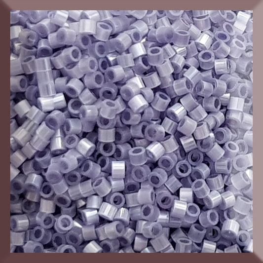 Aiko 11/0 TA-1556 Med Amethyst Rainbow Fibre-Optic Iridescent Precision-Cut Cylinder Toho Seed Beads | Beading Supply