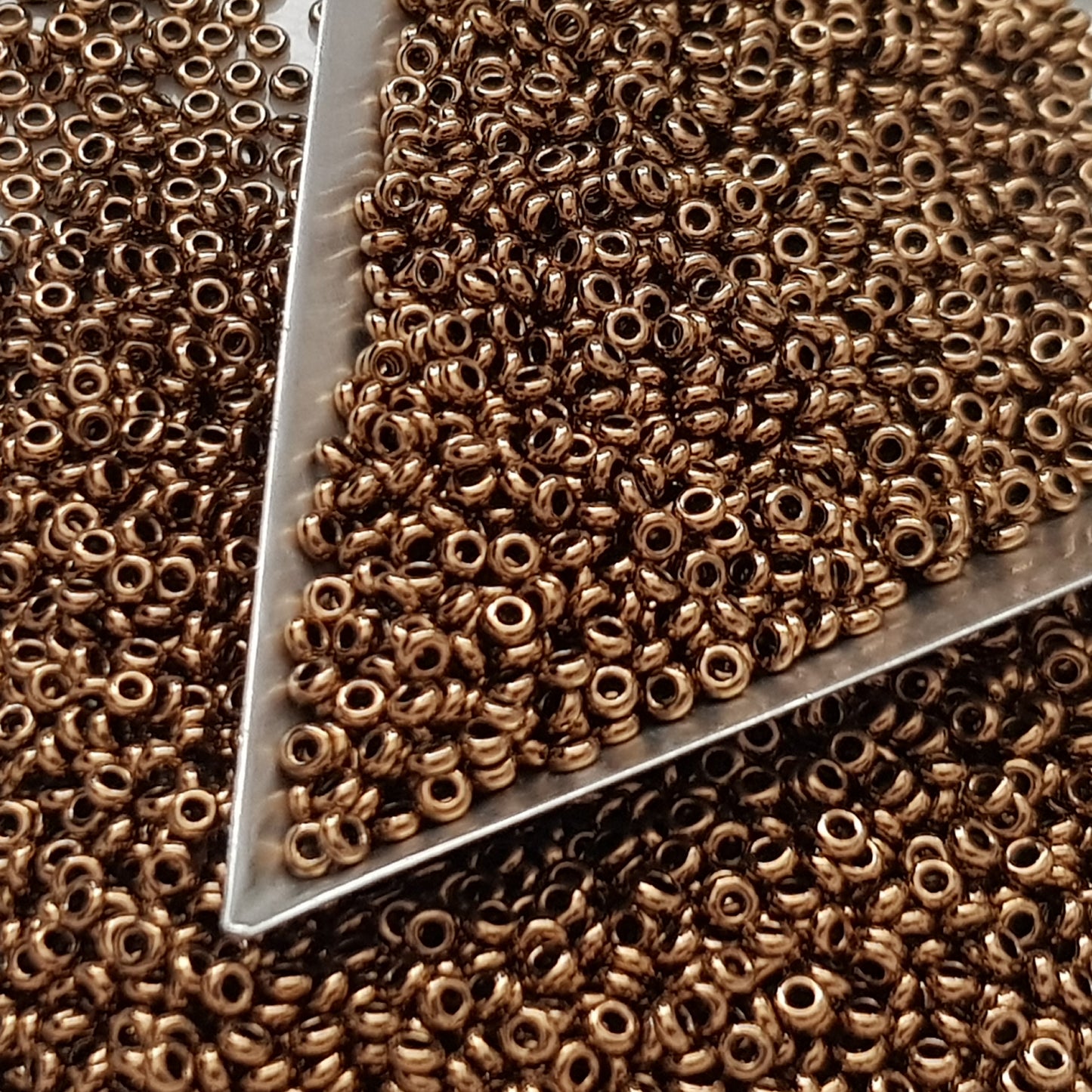 Demi 11/0 - TN-221 Bronze Opaque 5g/10g Seed Beads - Beading Supply