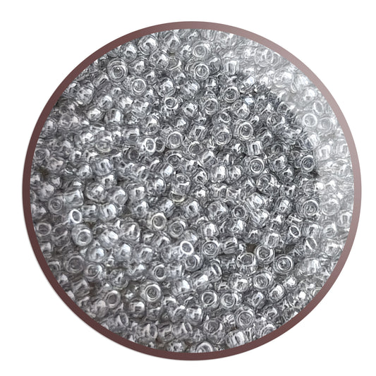 11/0 TR-112 Black Diamond Transparent Lustre 10g/30g Round Toho Seed Beads | Beading Supply