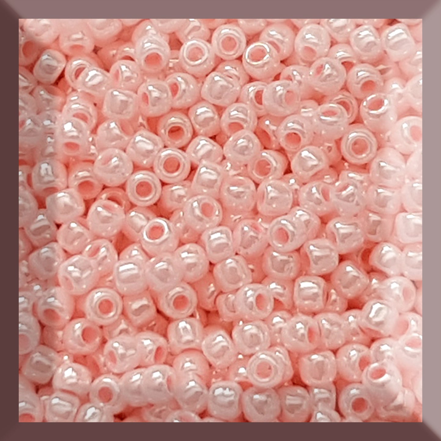 11/0 TR-126 Baby Pink Opaque Lustre 10g/30g Round Toho Seed Beads | Beading Supply