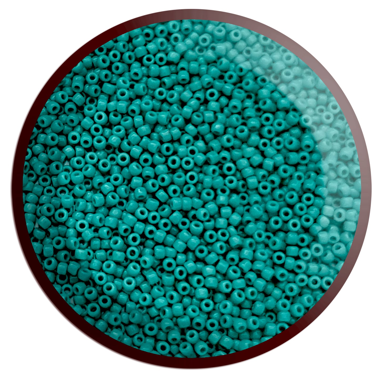 11/0 TR-55 Turquoise Opaque 10g/30g Round Toho Seed Beads | Beading Supply