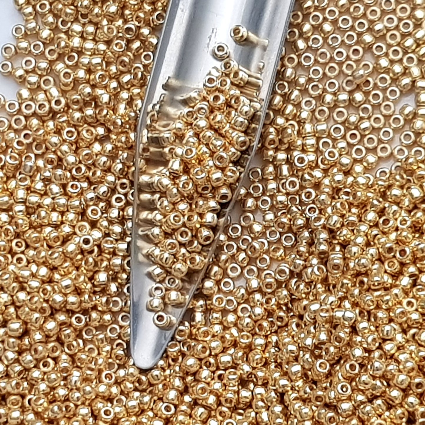 11/0 TR-PF557 Starlight Galvanized Permanent Finish 10g/30g Round Toho Seed Beads - Beading Supply