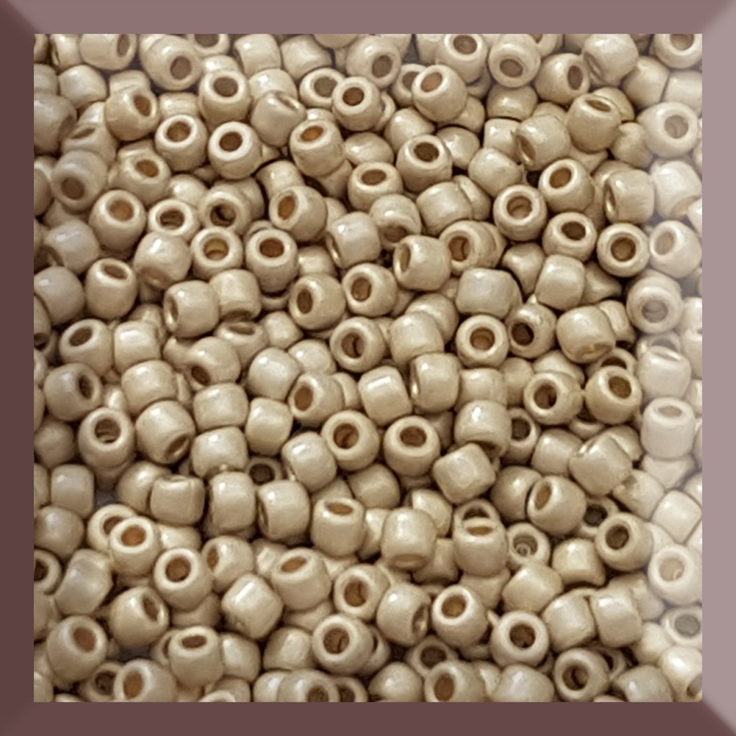 11/0 TR-PF558F Aluminium Galvanized Matte Permanent Finish 10g/30g Round Toho Seed Beads | Beading Supply