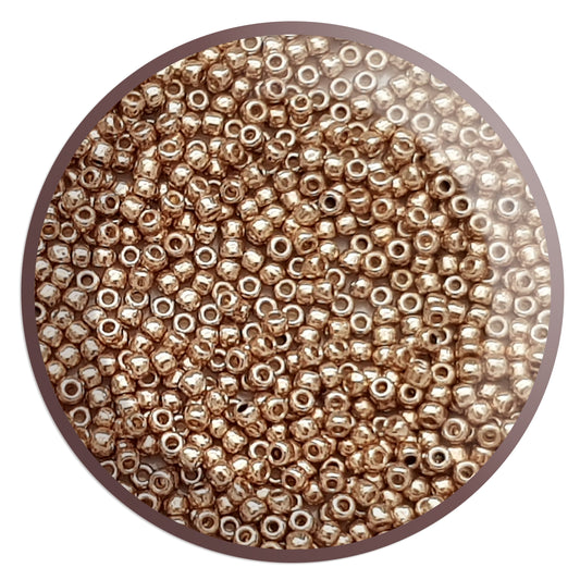 11/0 TR-PF592 Golden Fleece Permanent Finish  10g/30g Round Toho Seed Beads | Beading Supply
