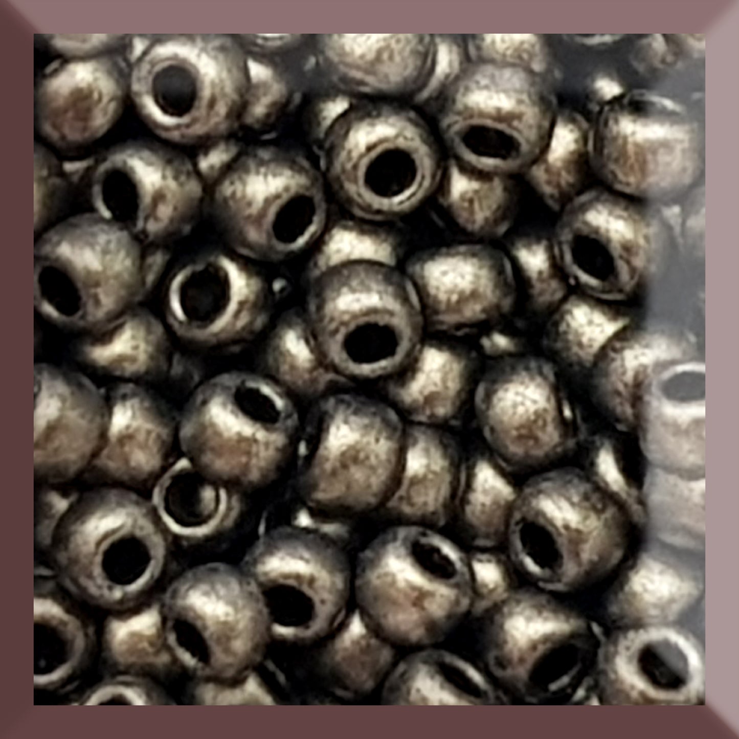 11/0 TR-Y615 Gold Metallic Suede Hybrid 10g/30g Round Toho Seed Beads - Beading Supply