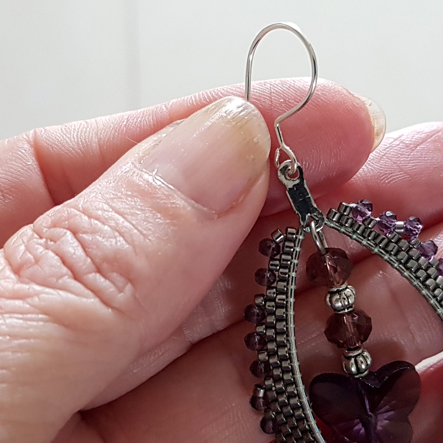 Shepherds Hook Handmade Earring Wires in Silver 925 Buy BULK & Save | SS-001EH-5 | Jewellery Supply - Kalitheo Jewellery
