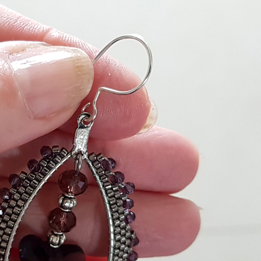 Shepherds Hook Handmade Earring Wires in Silver 925 Buy BULK & Save | SS-001EH-5 | Jewellery Supply - Kalitheo Jewellery