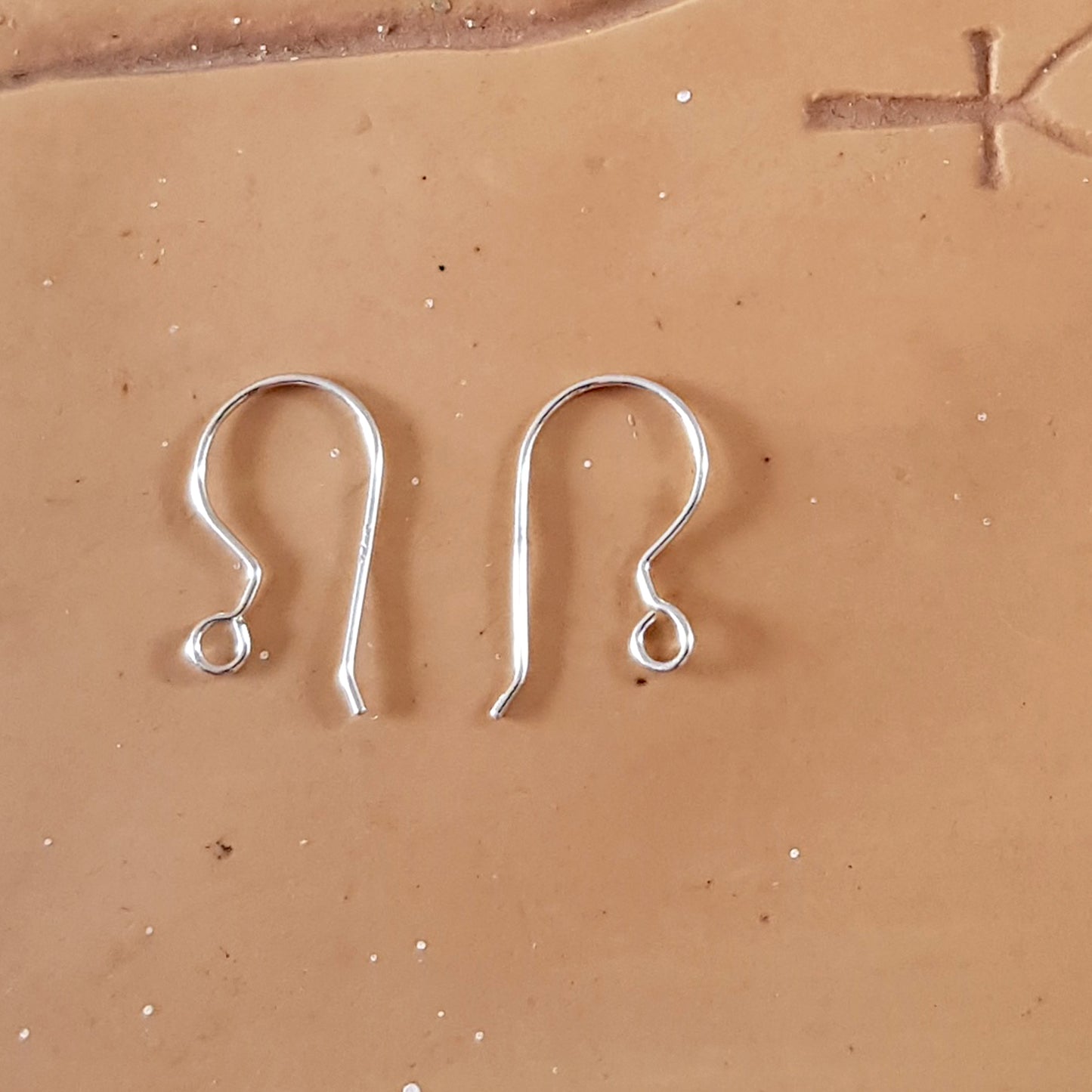 Shepherds Hook Handmade Earring Wires in Silver 925 Buy BULK & Save | SS-001EH-5 | Jewellery Supply - Kalitheo Jewellery