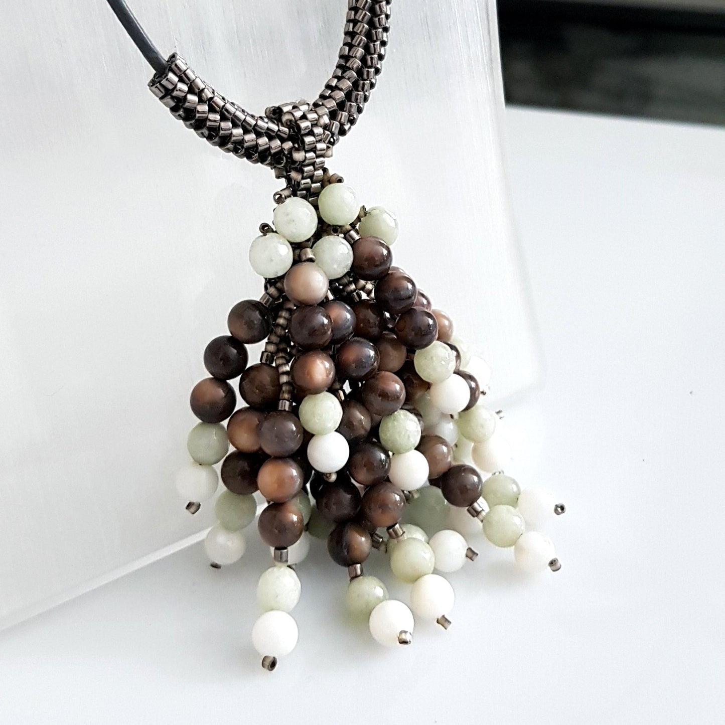 KTC-329 "Harmony" Natural Shell Necklace - Kalitheo Jewellery