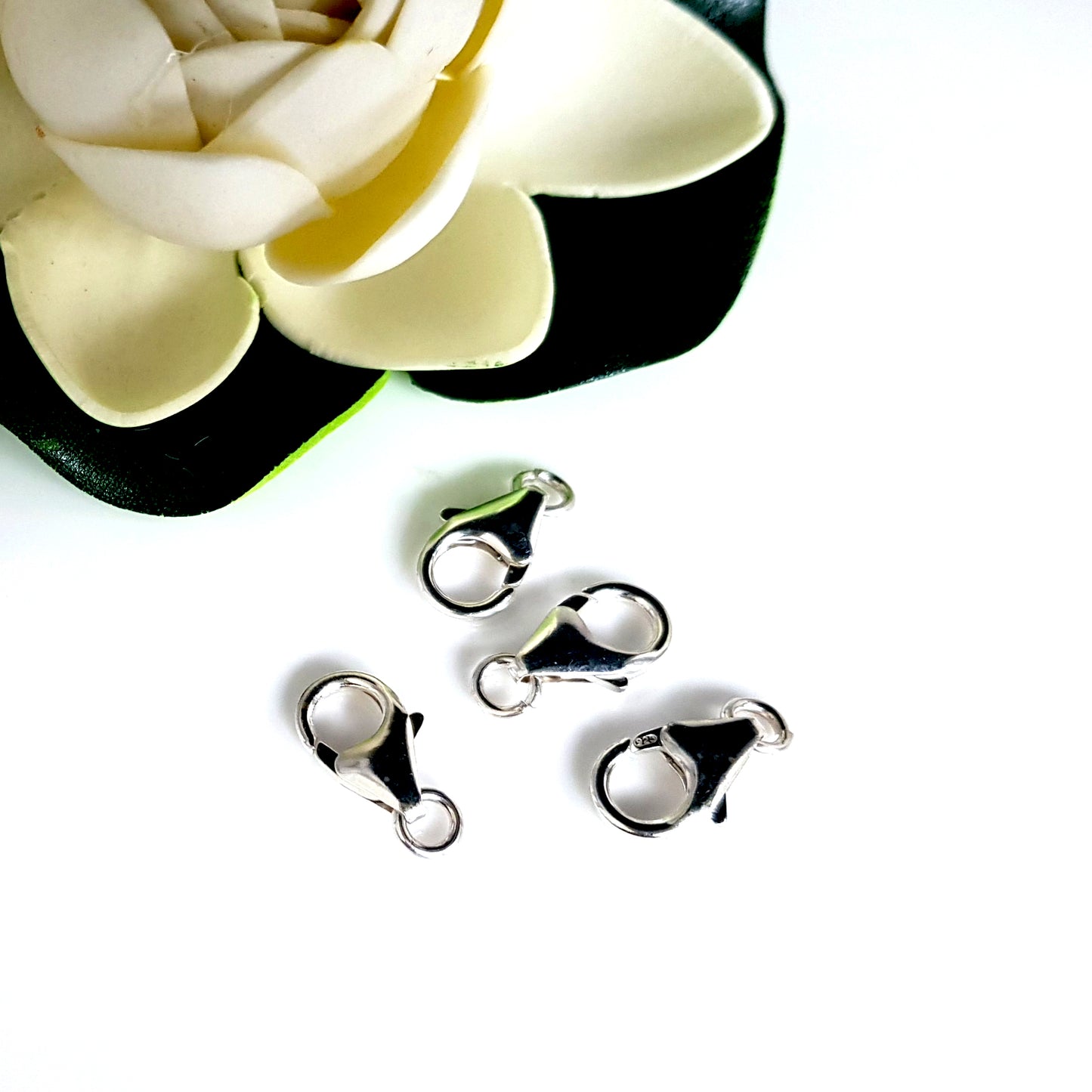 Lobster Claw Clasp 12mm Sterling Silver 925 | SS-022LC12 | Jewellery Supply