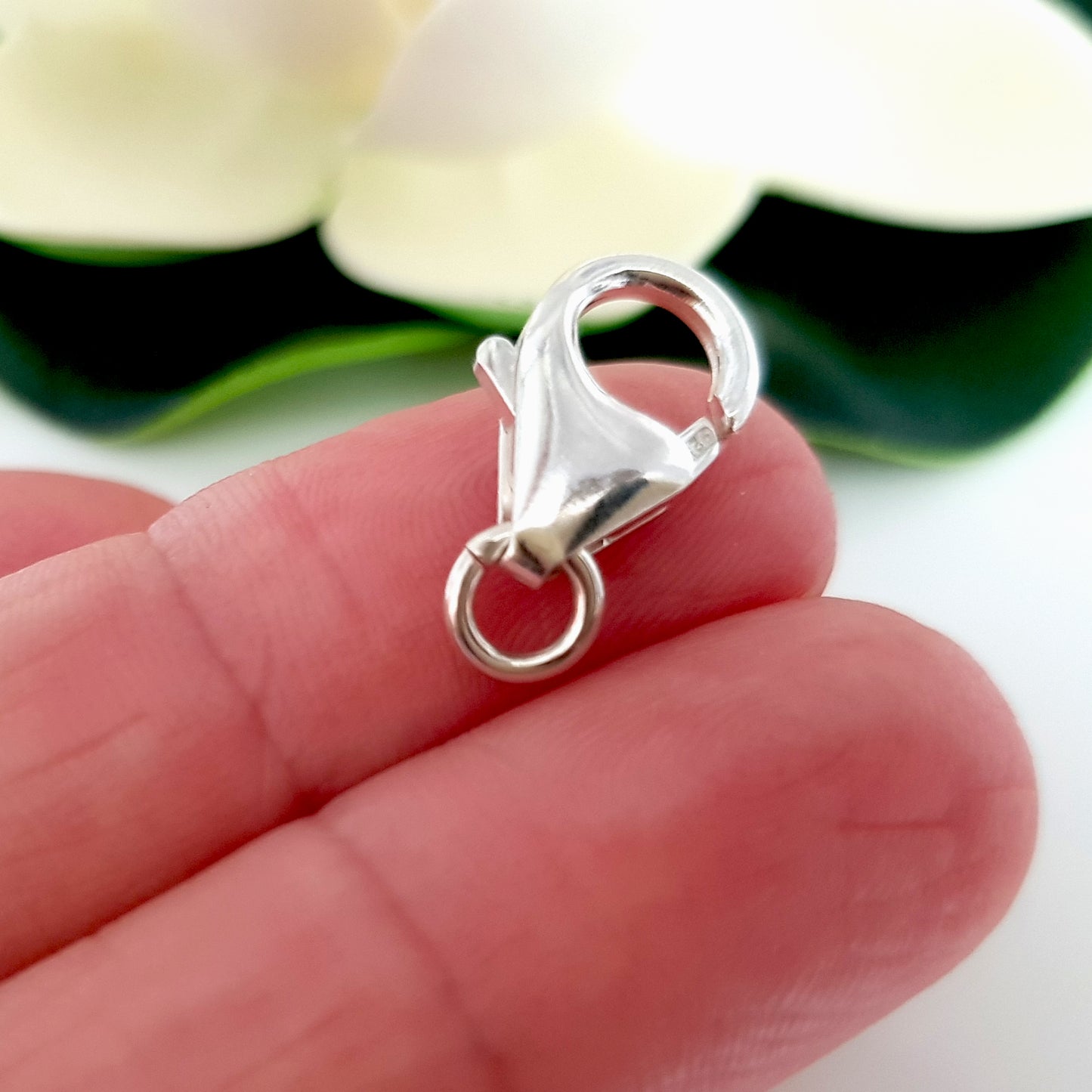 Lobster Claw Clasp 12mm Sterling Silver 925 | SS-022LC12 | Jewellery Supply