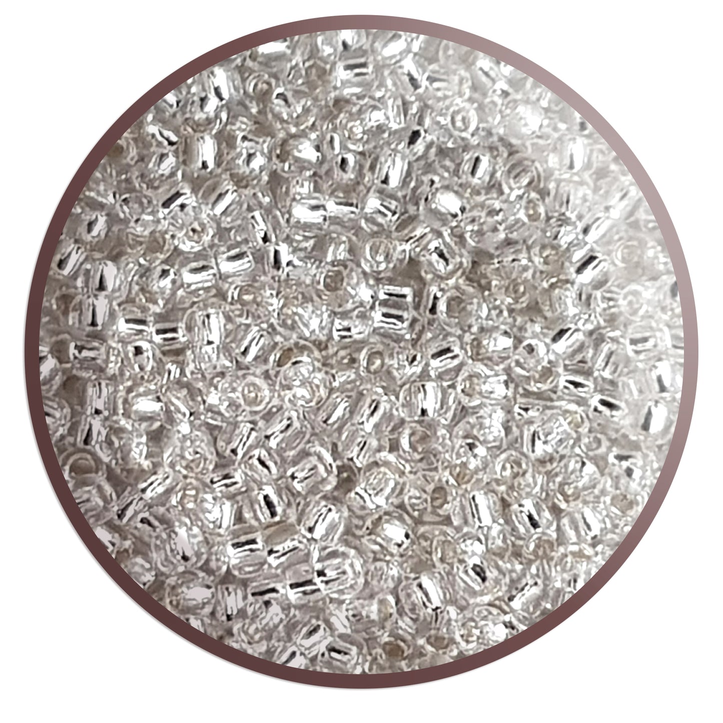 6/0 TR-21 Crystal Silver Lined 10g/30g Round Toho Seed Beads - Beading Supply