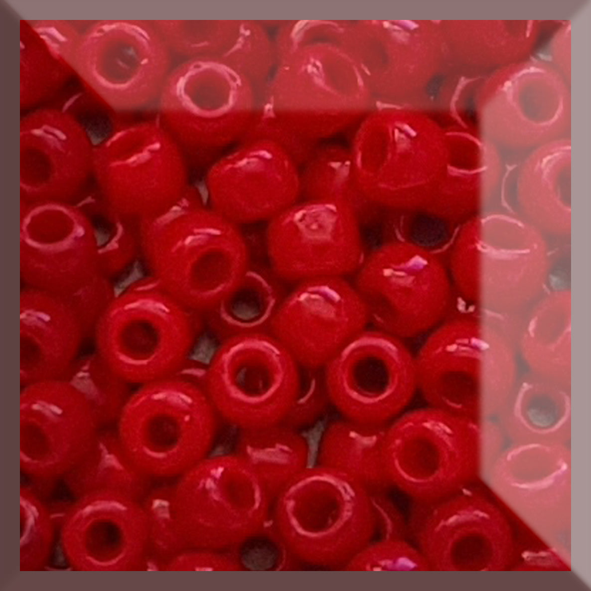 6/0 TR-45 Pepper Red Opaque 10g/30g Round Toho Seed Beads - Beading Supply
