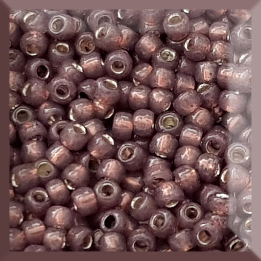 8/0 TR-2114 Milky Nutmeg Silver-Lined 10g/30g Round Toho Seed Beads - Beading Supply