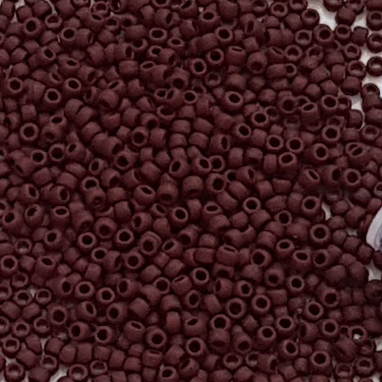 11/0 TR-46F Oxblood Opaque Frosted 10g/30g Round Toho Seed Beads | Beading Supply
