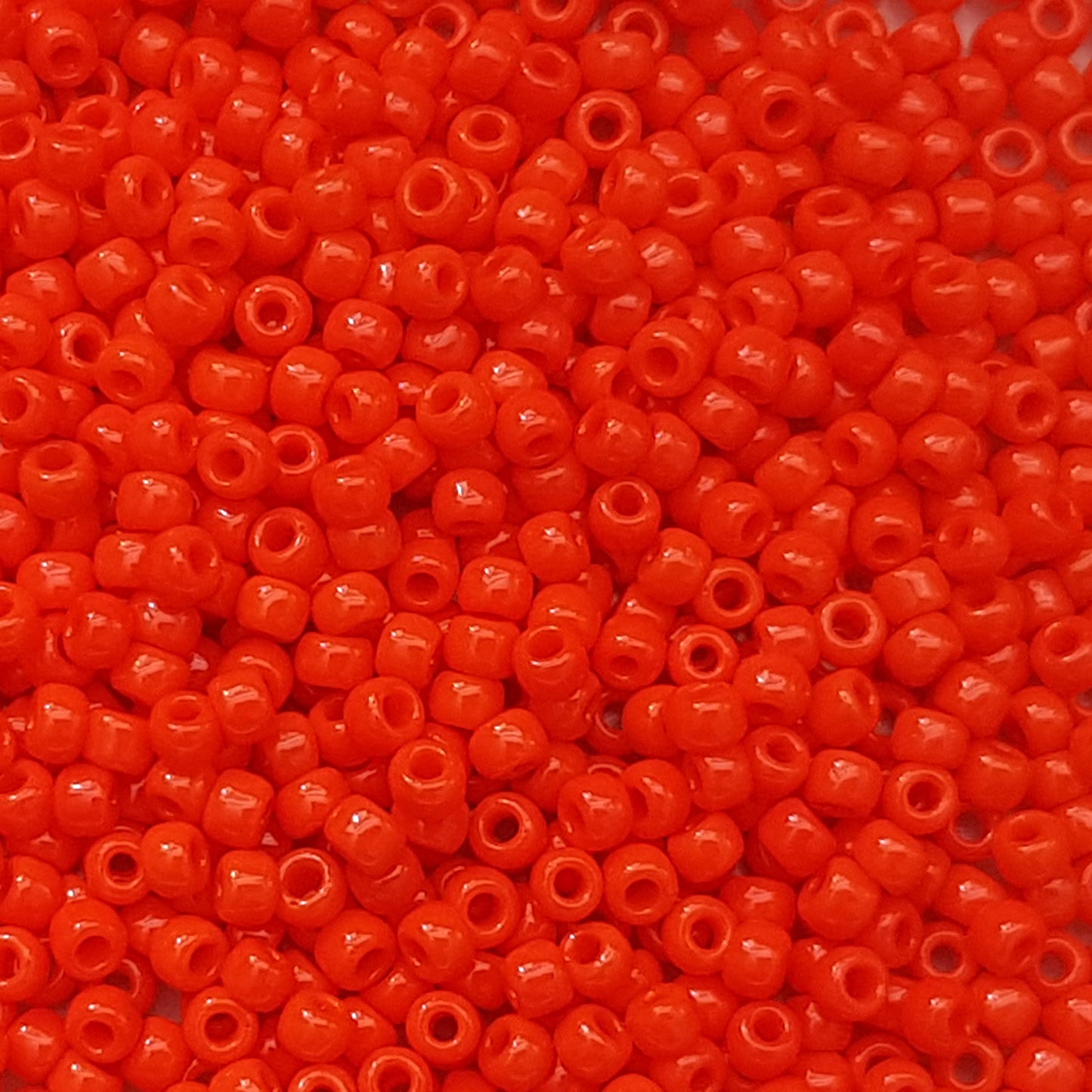 11/0 TR-50 Sunset Orange Opaque 10g/30g Round Toho Seed Beads - Beading Supply