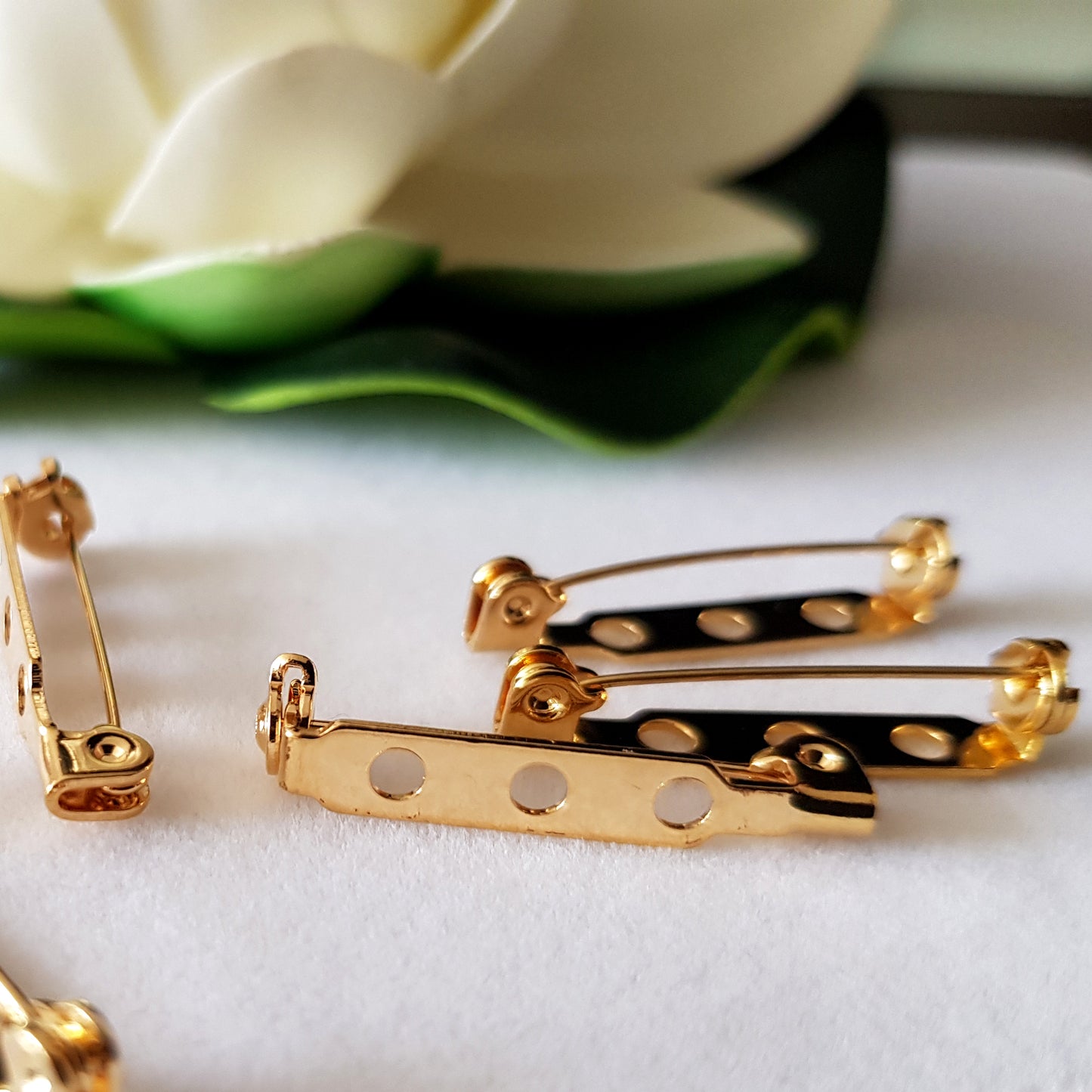 Brooch Pin Back Gold | BM-GFBBG2.5 | Jewellery Making Supply