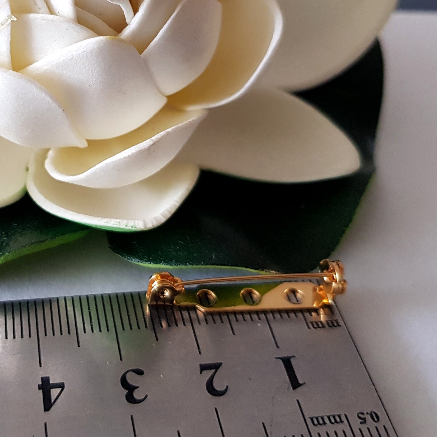 Brooch Pin Back Gold | BM-GFBBG2.5 | Jewellery Making Supply