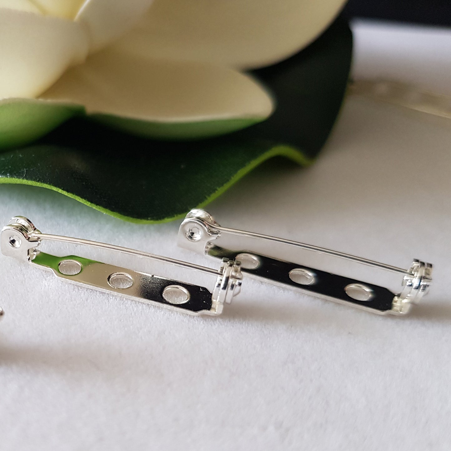 Brooch Pin Back Silver | BM-GFBBS2.5 | Jewellery Making Supply
