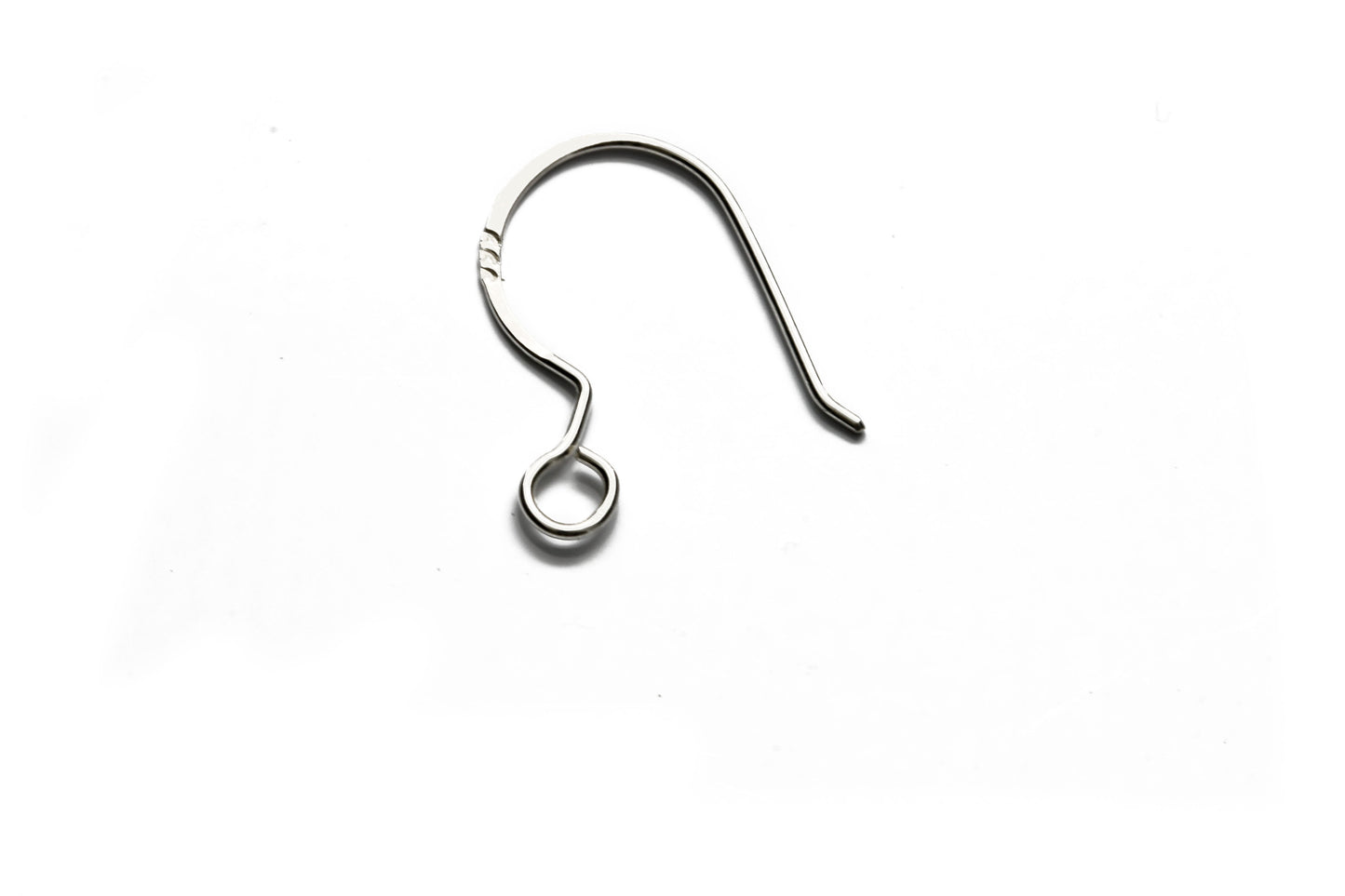Shepherds Hook Fine Silver Handmade Earring Wires | FS-001EH | Jewellery Supply - Kalitheo Jewellery