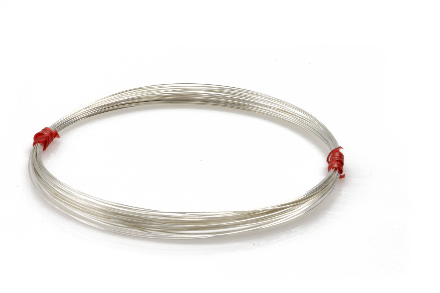 F-FS-004 Fine Silver 999 Round Wire 0.4 mm per Meter - Findings Wire - Kalitheo Jewellery