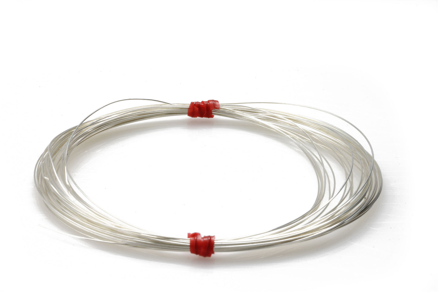 F-FS-005 Fine Silver 999 Round Wire 0.5 mm per meter - Findings Wire - Kalitheo Jewellery