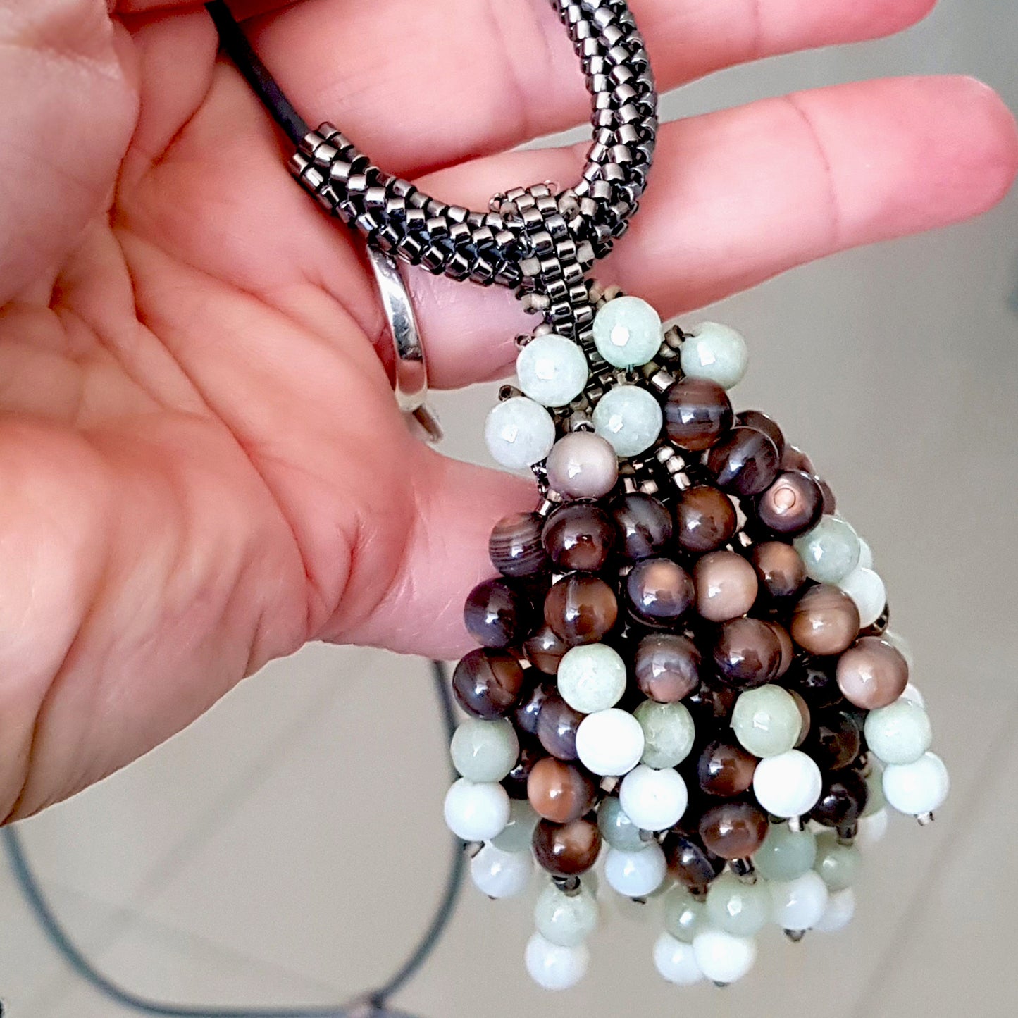 KTC-329 "Harmony" Natural Shell Necklace - Kalitheo Jewellery