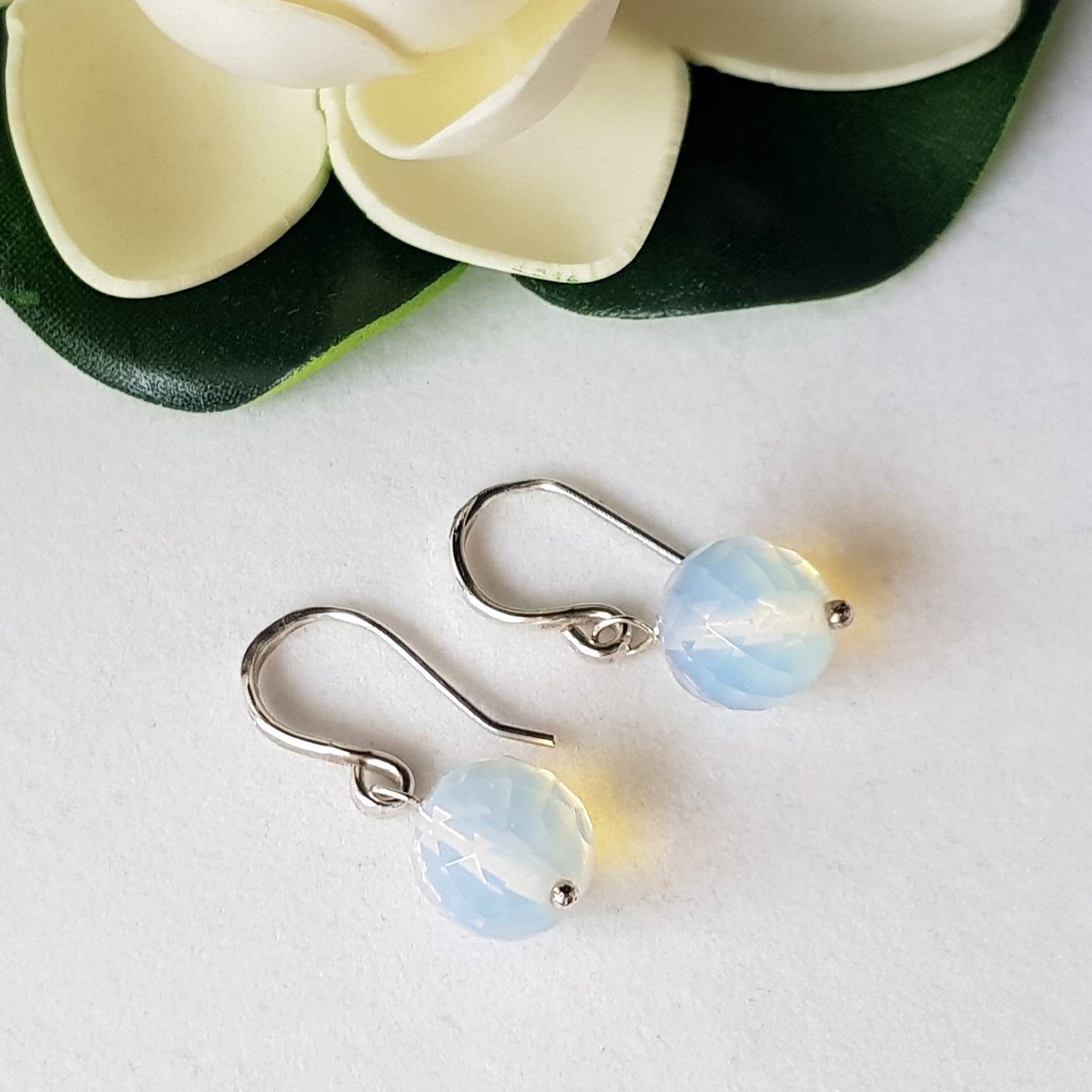 Earrings - Jelly Opal Dangle Earrings | KJ-393E