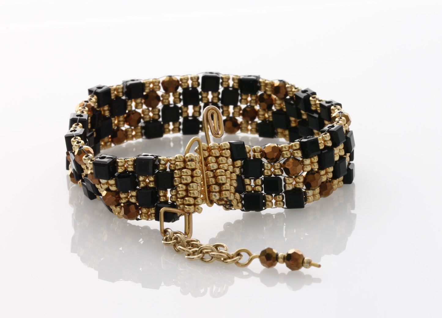 KTC-358 Statement Beaded Bracelet - Kalitheo Jewellery